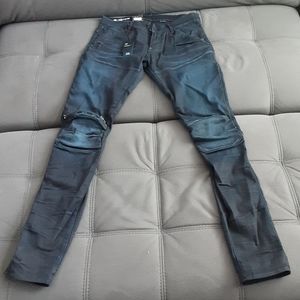 G-star 3D zip knee 34x36